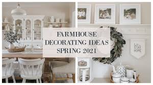 This is one of our favorite dining room ideas for putting an elegant spin on farmhouse style. Kitchen And Dining Room Spring Decorate With Me 2021 Farmhouse Decorating Ideas House Holm Youtube
