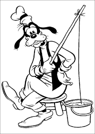 Free printable goofy coloring pages for kids. Goofy Coloring 14
