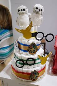 Harry Potter Baby Shower Details Featuring Cake Games Decorations
