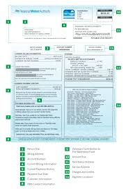 How To Read Your Bill Regional Water Authority