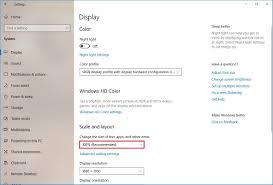 (when you use absolute font sizes, the resulting display may be more dependent on the browser and hardware of the person viewing the page than. How To Set Custom Display Scaling Settings On Windows 10 Windows Central