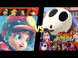 Mario Strikers Battle League Team Daisy vs Team Shy Guy at Royal Castle CPU  Hard
