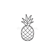 Pineapple And Ananas Line Icon Healthy Fruit Vector Graphics A Linear Pattern Sponsored Healthy Pineapple Tattoo Pineapple Vector Cool Small Tattoos