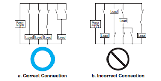The relay's switch connections are usually labeled com(pole), nc and no fig. Safety Precautions Of Safety Relays Cautions For Safety Relays Omron Industrial Automation