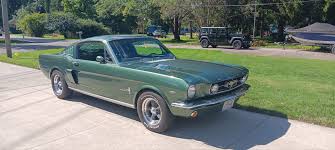 Image result for Dynasty Green 1965 Mustang
