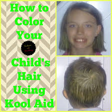 My son has dark blonde hair. How To Color Your Child S Hair Using Kool Aid Sunbeams And Heartstrings