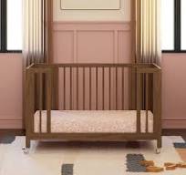 Rolli 9-in-1 Convertible All-Stages® Crib with Bassinet & Toddler Bed  Conversion Kits