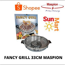 Jual alat pemanggang happy grill maspion. Maspion Fancy Grill 33 Cm Alat Pemanggang Ikan Daging Bbq Shopee Indonesia