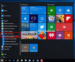 You can download any missing drivers, if necessa. Open Windows Powershell In Windows 10 Tutorials