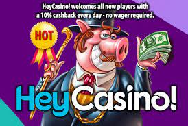 HeyCasino | 100% up to 25 EUR Cashback | Extensive Review