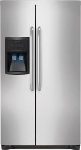 Check spelling or type a new query. Frigidaire Ffhs2622ms 36 Inch Side By Side Refrigerator With Ice Water Dispenser Puresource Filter Readyselect Controls Gallon Door Storage Spillsafe Glass Shelves Humidity Controlled Crisper Drawers Tall Door Design And 26 0 Cu Ft Capacity
