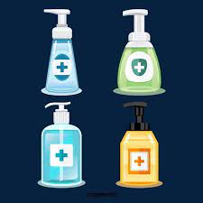 Color Disinfection Hand Sanitizer Hand Soap Hygiene Healthy Png And Vector With Transparent Background For Free Download Hand Sanitizer Disinfect Hygiene