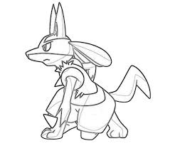 Fighting pokemon coloring pages lucario. Pokemon Coloring Pages Mega Lucario