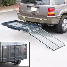Most automotive wheelchair lifts can be removed without. 400 Lb Wheelchair Mobility Scooter Folding Tow Hitch Carrier Rack Wma