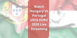 Raphaël guerreiro had scored the first goal for portugal in the 84th. How To Watch Hungary Vs Portugal Euro 2020 Live Stream
