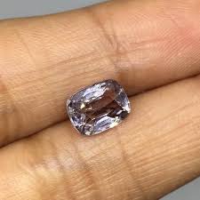 Spinel Natural Light Greish Pink Spinel 1 54 Ct Beautiful Natural Spinel From Burma Light Pink Gemstone August Birthstone