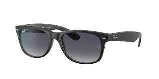 Ray ban wayfarer 2132 polarized vs the non polarized one (2132 g15 green lens black rubber frame). Ray Ban New Wayfarer Classic Rb2132 Schwarz Nylon Polarisierte Glaser Blau Grau 0rb2132601s7852 Ray Ban Deutschland