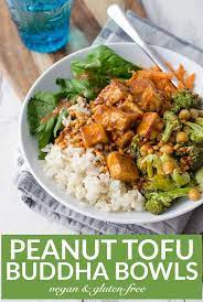 Peanut Tofu Buddha Bowl Video Delish Knowledge Recipe Tofu Recipes Buddha Bowl