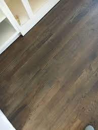 Gray Stained White Oak Floors 1 Part Ebony 2 Parts Pickled Oak Pairs Well With Bm G Staining Wood Floors Oak Hardwood Floors Colors Wood Floor Stain Colors
