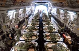 The maximum take off weight is 265 tons which is e. C 17 Globemaster Interior Aircraft Desktop Wallpaper Wallpaper