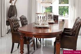 eettafel extension grande rond rofra home meubelen en interieur accessoires meubels fauteuil stoelen meubel ideeen