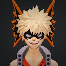 3d Bakugou Ana Mendes On Artstation At Https Www Artstation Com Artwork Og1ob Ana Anime Artwork