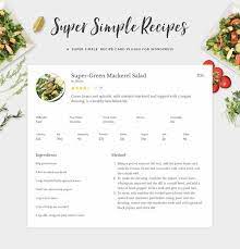 Super Simple Recipes Recipe Cards Recipe Cards Recipe Template Easy Meals