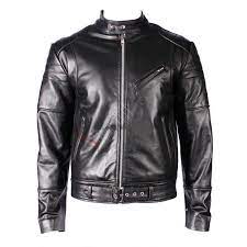 Sky High Steven Warren Peace Strait Leather Jacket Leather Jacket Jackets Sky High