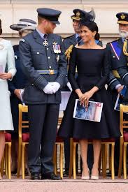 Meghan Markle Serves Up Serious Fashion Nostalgia In A Classic New Look Dior Dress Prince Harry And Megan Meghan Markle Dress Celebrities