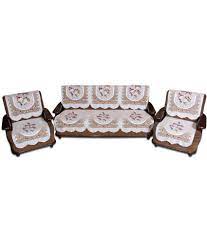 Another configuration of the same 5 seater is the 3+1+1 that can be easily arranged as per your liking. Yellow Weaves 5 Seater Polyester Set Of 6 Sofa Cover Set Buy Yellow Weaves 5 Seater Polyester Set Of 6 Sofa Cover Set Online At Low Price Snapdeal