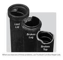 Trumbull Curb Box Repair Lid 3" Size Outside Type T-375 (Old Style) 367-4283