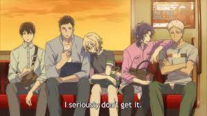 Kouta Hasegawa Seiichiro Minamoto Ryo Nishimiya Yuu Mizuno And Shunsuke Yoshino Sanrio Danshi Sanrio Danshi Sanrio Anime Boy