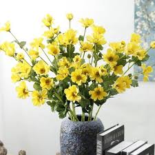10pcs Artificial Flower Daisy Bellis Perennis Marguerite Fake Etsy In 2020 Artificial Flowers Artificial Flowers And Plants Fake Flowers
