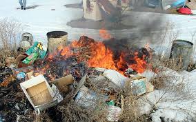 Open burning of rubbish is prohibited. Smyrna Okays First Outdoor Burning Law