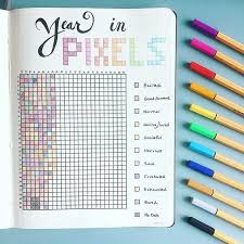 May Is Approaching Which Means You Have A Little More Time To Start Your Own Bullet Journal Year In Pixels Bullet Journal Inspiration Planner Bullet Journal