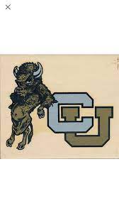 Colorado Buffaloes Buffalo Logo Vintage Logo Sports Logo