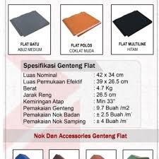 Cat genteng & seng avitex 4kg. Jual Genteng Flat Mutiara Sni Cat Minyak Kota Bekasi Cendana Pratama Tokopedia