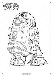 Star Wars R2 D2 Printable Coloring Pages Book
