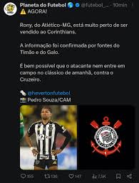 Rony está próximo, segundo Heverton Guimarães!