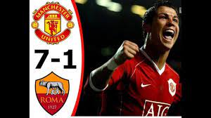 Alhasil, bentrokan man united dan roma pada semifinal liga europa pun akan tersaji. Manchester United Vs As Roma 7 1 Uefa Champions League 2006 07 Youtube