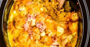 Crock Pot Tater Tot Egg Bake