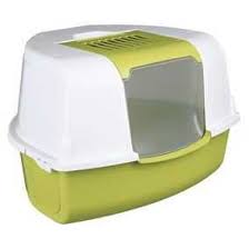 trixie ucgen kapali kedi tuvaleti kurekli 58x38x50 cm cat litter tray cat litter litter tray