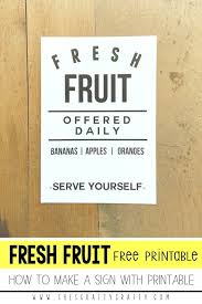 Business hours sign template free. She S Crafty How To Make A Wooden Sign With Free Fresh Fruit Printable