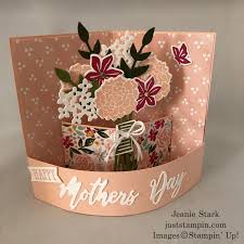 Add more illustrations and images. Pop Up Fun Fold Card Tutorial Just Stampin Fancy Fold Card Tutorials Fancy Fold Cards Fun Fold Cards