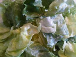 Mit ► portionsrechner ► kochbuch den kopfsalat gründlich waschen und in einer salatschleuder trocken schleudern. Kopfsalat Mit Sahnedressing Leckerei Bei Kay