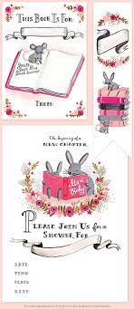 Free Printables By Anna Bond Home Creature Comforts Daily Inspiration St Baby Shower Book Baby Shower Printables Baby Shower Invitations