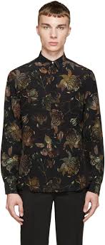 Jump on the trend with deals on floral shirts every day at jcpenney. Versus Black Green Patterned Anthony Vaccarello Edition Shirt Floral Menswear Shirts Shirt Pattern