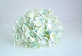 Silk Artificial Hydrangea Sky Blue Flowers Large Flower Artificial Hydrangeas Blue Flowers Large Flowers