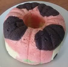 Yuk belajar cara membuat kue basah kukus dengan tampilan warna warni. Apam Kek Kukus Gebu Guna Blender Mohazsue