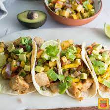 Zesty Fish Tacos With Peach Salsa Sunday Supper Movement